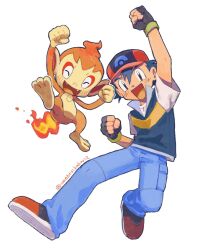 ash ketchum from pokemon by umebosibakari2