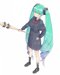 hatsune miku from vocaloid