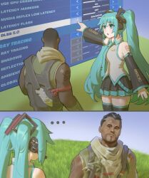 hatsune miku from fortnite by pacpoi