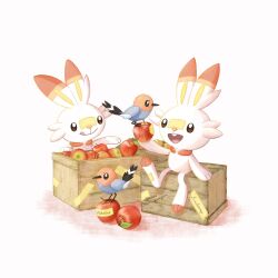 fletchling from pokemon by omochi (aoi guruguru)