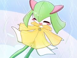 kirlia from pokemon by yuri (fl0werspace)