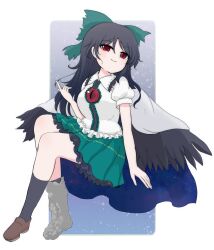 reiuji utsuho from touhou by azuma meri