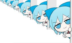 cirno from touhou by azuma meri
