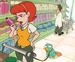perry the platypus from phineas and ferb