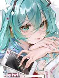 hatsune miku from vocaloid