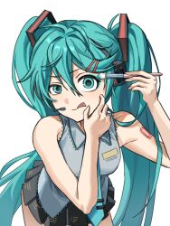 hatsune miku from vocaloid