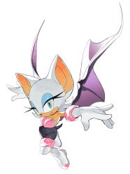 rouge the bat from sonic (series) by unneul