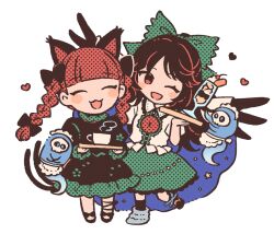 kaenbyou rin from touhou by mozukuzu (manukedori)