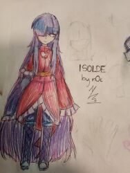 isolde (sayudoesart) from real life