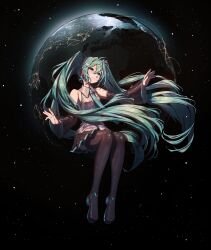hatsune miku from vocaloid