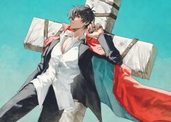 nicholas d. wolfwood from trigun