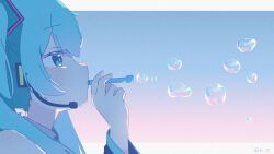 hatsune miku from vocaloid