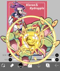 hydrapple from pokemon