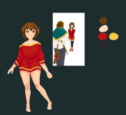 megumin from kono subarashii sekai ni shukufuku wo!