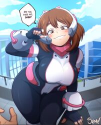 uraraka ochaco from boku no hero academia