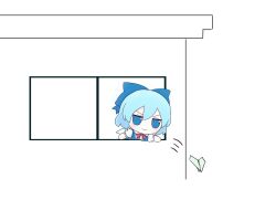 cirno from touhou by azuma meri