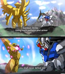 strike gundam from gundam by gundrass