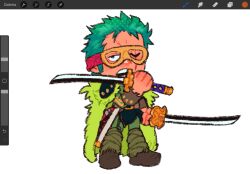 roronoa zoro from one piece