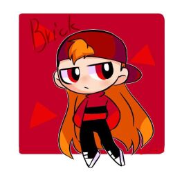 brick (ppg) from powerpuff girls