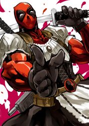 deadpool from marvel by nishiuri