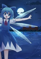 cirno from touhou by asyura7
