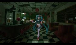 hatsune miku from mesmerizer (vocaloid)