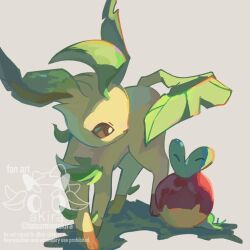 applin from pokemon by akira (akira art poke)