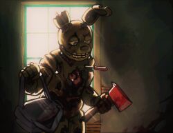 springtrap from five nights at freddy's