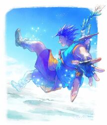 hero (dq6) from dragon quest by yuza