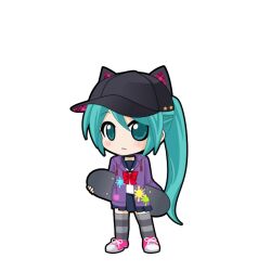 hatsune miku from vocaloid