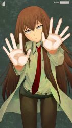 makise kurisu from science adventure by kikumaru bunta
