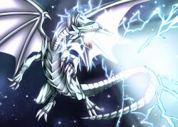 blue-eyes white dragon from yu-gi-oh!