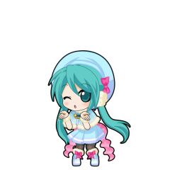 hatsune miku from vocaloid