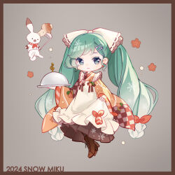 hatsune miku from vocaloid