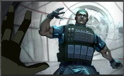 chris redfield from resident evil
