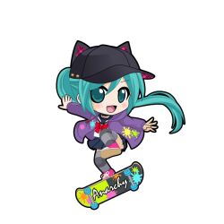 hatsune miku from vocaloid