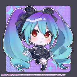 hatsune miku from vocaloid