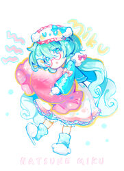 hatsune miku from vocaloid