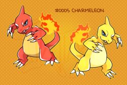 charmeleon from pokemon