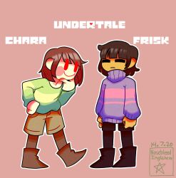 chara (undertale) from undertale by nosebleed-inglishera