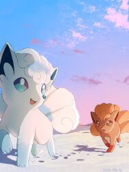 alolan vulpix from pokemon