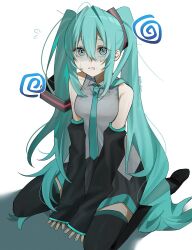 hatsune miku from vocaloid