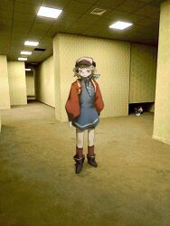 apple (reverse:1999) from backrooms (creepypasta)