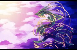 mega rayquaza from pokemon by kechon-san