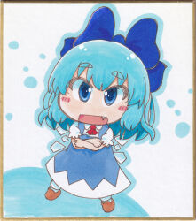 cirno from touhou by matty (zuwzi)
