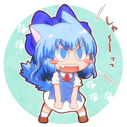 cirno from touhou by matty (zuwzi)