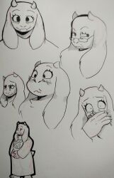 toriel from undertale by nosebleed-inglishera