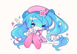 hatsune miku from koiiro byoutou (vocaloid)