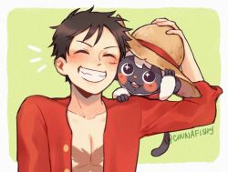 monkey d. luffy from animal crossing