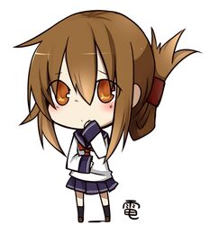 inazuma (kantai collection) from kantai collection by rubii